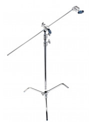 C-Stand Turtle Base 40'' 300cm/9.8' mit Griffkopf, Arm Avenger - 40'' Turtle Base C-Stand Kit, mit C-Stand aus verchromtem Stahl