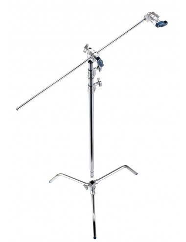 C-Stand Turtle Base 40'' 300cm/9.8' mit Griffkopf, Arm Avenger - 
40'' Turtle Base C-Stand Kit, mit C-Stand aus verchromtem