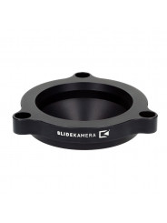 Bowl Head Adapter 75mm Slidekamera - Farbe: schwarzMaterial: harteloxiertes Aluminium 1