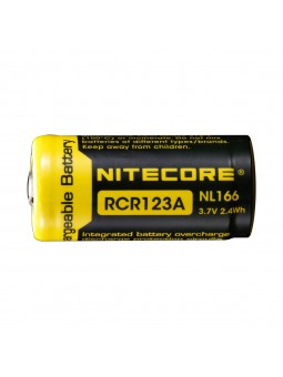 Nitecore RCR123A 650mAh...