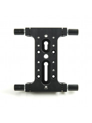 Shooto Rig - Universal Baseplate Slidekamera - Gesamtlänge des Rigs: 250 mm (9,8")Farbe: schwarzGewicht: 0,56kgMaterial: hart