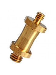 Kamerabolzen Manfrotto - Zur Verwendung mit dem Super Clamp System
Doppelseitige Schraube 
Hergestellt aus Messing
 2