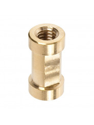 Adapter Spigot 1/4'' and 3/8'' female thread Manfrotto - 16mm long universal adapter spigot
1/4'' female thread and a 3/8'' fema