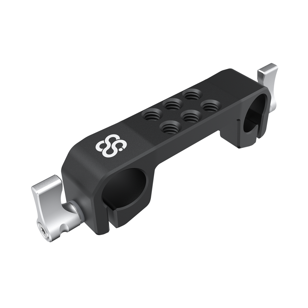 15mm Rod Mount Bridge 8Sinn - Main features:
Compatible with 15mm rod
6 1/4" threaded mounting points
Made from