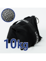 Steel Shot Bag 10kg Udengo - New model 2019!Size: 37cm x 20cm / 14.56" x 7.87"Weight: 10kg / 22 lbsFilling: chrome plated steel 