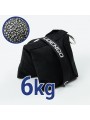 Stahl Gewicht Ballasttasche 6kg - Steel Shot Bag 6kg Udengo - Neues Modell 2019!Größe: 33 cm x 16 cm / 12,99 "x 6,29"Gewicht: 6 