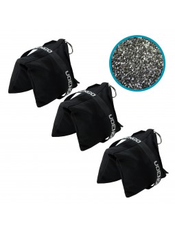 3x Stainless Steel Shot Bag...