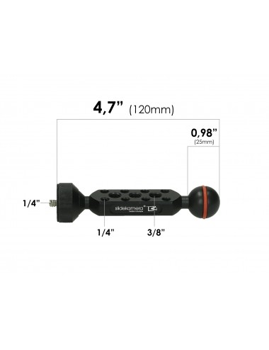 Vario Articulated Long Arm 4,7" Slidekamera -  1