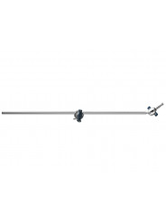 Extension Arm with Swivel 16mm Pin Avenger - 
Chrome plated steel
Swiveling pin
Can hold a small light head, flag, or reflector
