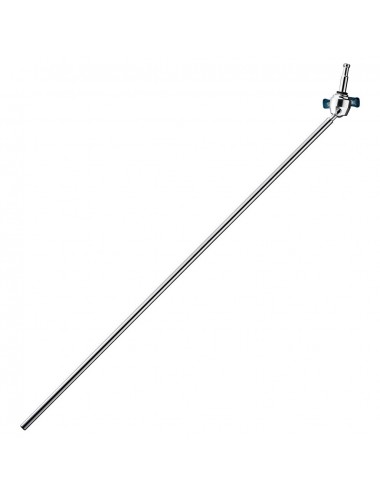 Extension Arm with Swivel 16mm Pin Avenger - 
Chrome plated steel
Swiveling pin
Can hold a small light head, flag, or reflector
