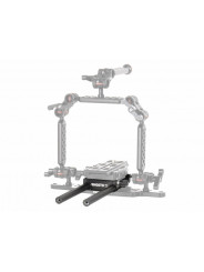 Shooto Rig - Universal Baseplate Slidekamera - Gesamtlänge des Rigs: 250 mm (9,8")Farbe: schwarzGewicht: 0,56kgMaterial: hart