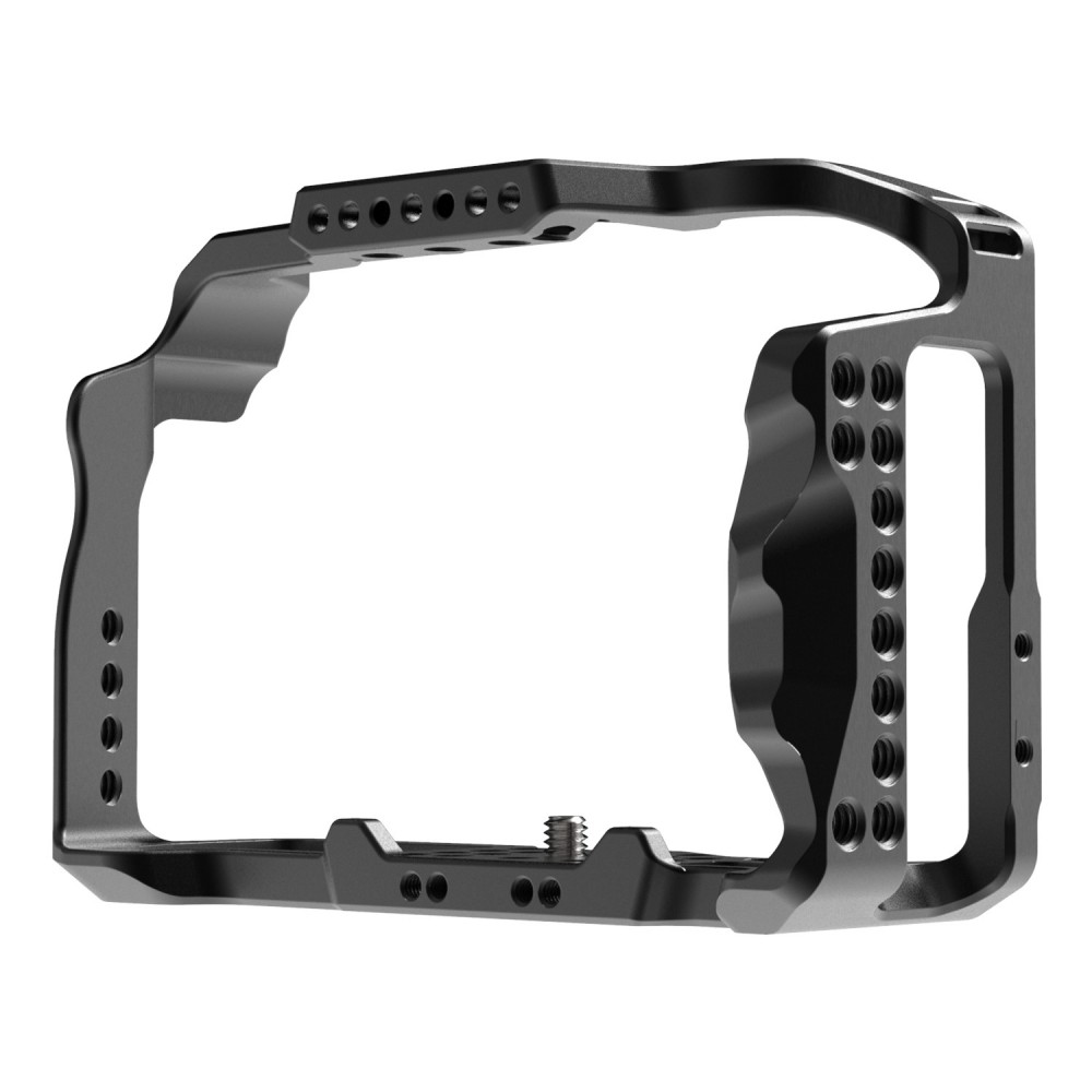 Fuji X-T3 Cage 8Sinn - Key features:

1/4" mounting points
L3/8" bottom mounting point
Easy access to plugs, slots and buttons
S