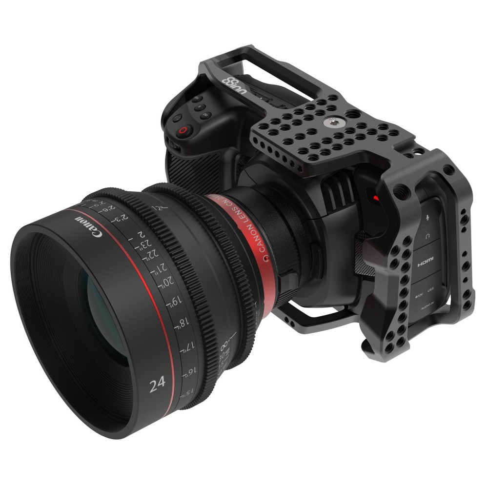 BlackMagic Pocket Cinema Camera 4K / 6K Cage 8Sinn - Hauptmerkmale:

Zwei Befestigungsschrauben (oben und