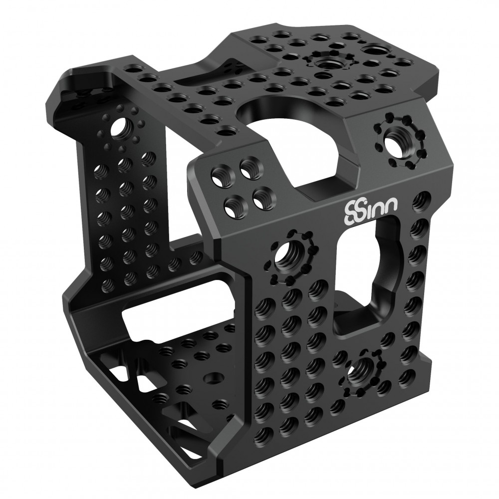 Z Cam E2-S6/F6/F8 Cage 8Sinn - Key features:

Arri locating points
Threaded openings - 1/4"
2 poinst of cage-to-camera attachmen