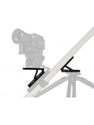 Angle Adapter with Support Mounting Plate 1/4 " and 3/8" Slidekamera - Size: 150mm x 55mm x 37mmColor: blackWeight: 0,70kgMateri