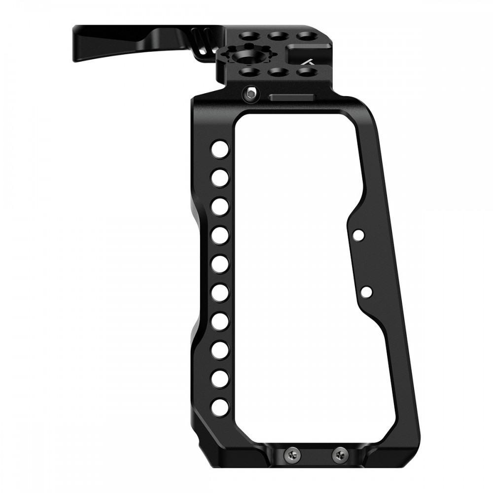 Half Cage for BMPCC 6K Pro / 6K G2 8Sinn - Key features:

Pre-assembled three-piece half cage
Solid cage-to-camera attachment (1