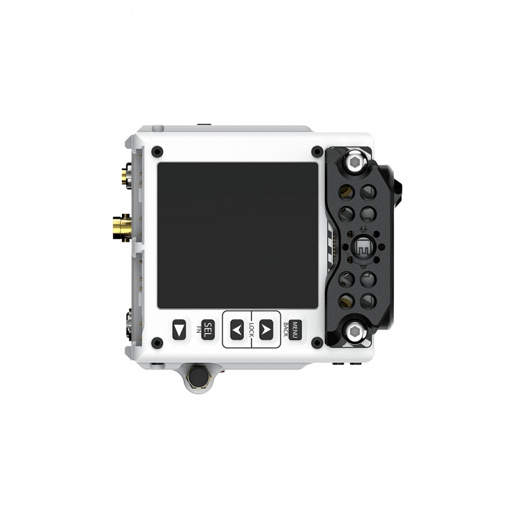 Top Plate für Red Komodo 8Sinn - Hauptmerkmale:
Arri-Aufnahmepunkte (+ 3/8"-Montagepunkt)
8 x 1/4" Befestigungsgewinde
4 x