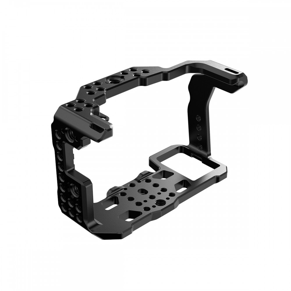 SONY FX3 / FX30 Cage 8Sinn - - Solid cage-to-camera attachment (side&amp;bottom)- 1/4" mounting points- 3/8" threaded openings w