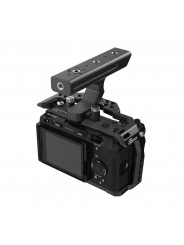 SONY FX3 / FX30 Cage 8Sinn - - Solid cage-to-camera attachment (side&amp;bottom)- 1/4" mounting points- 3/8" threaded openings w