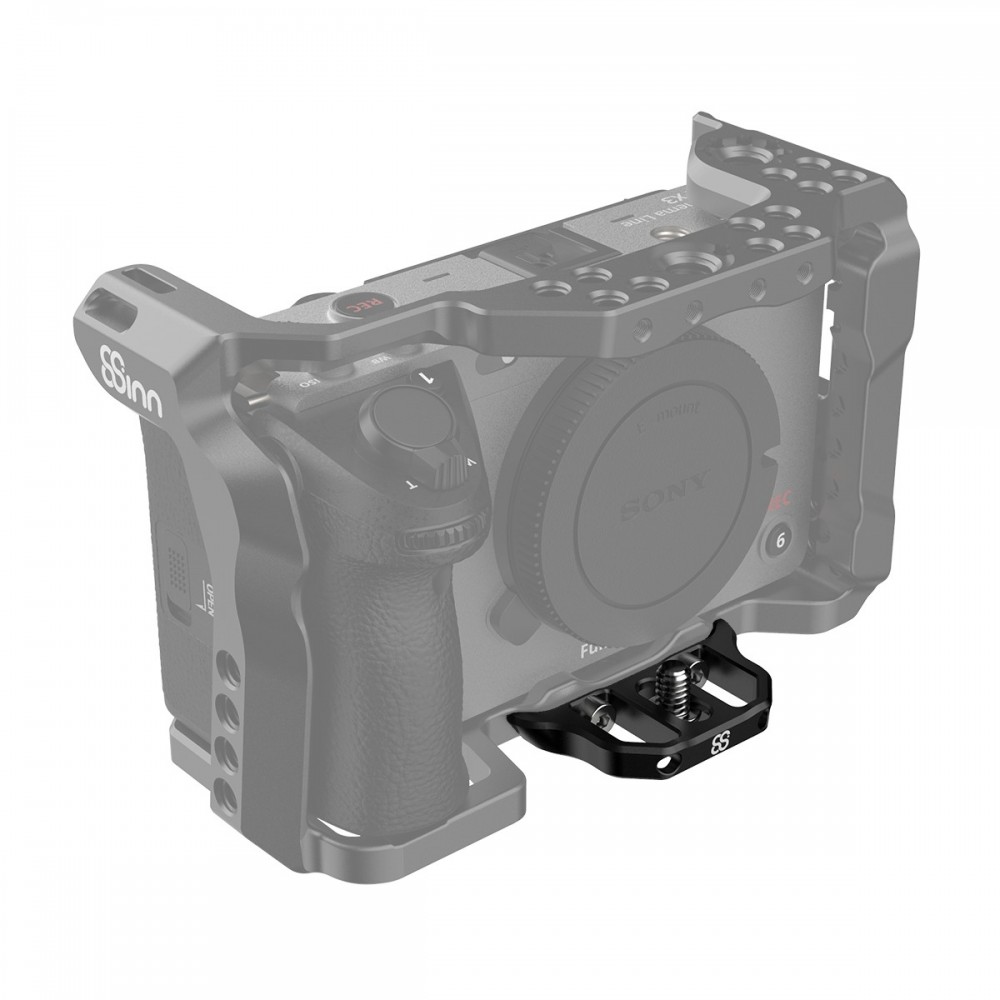 Objektivadapter-Unterstützung für 8Sinn Cage für Sony FX3 8Sinn - 
Hauptmerkmale:

Aluminium hergestellt
2 Befestigungspunkte zw