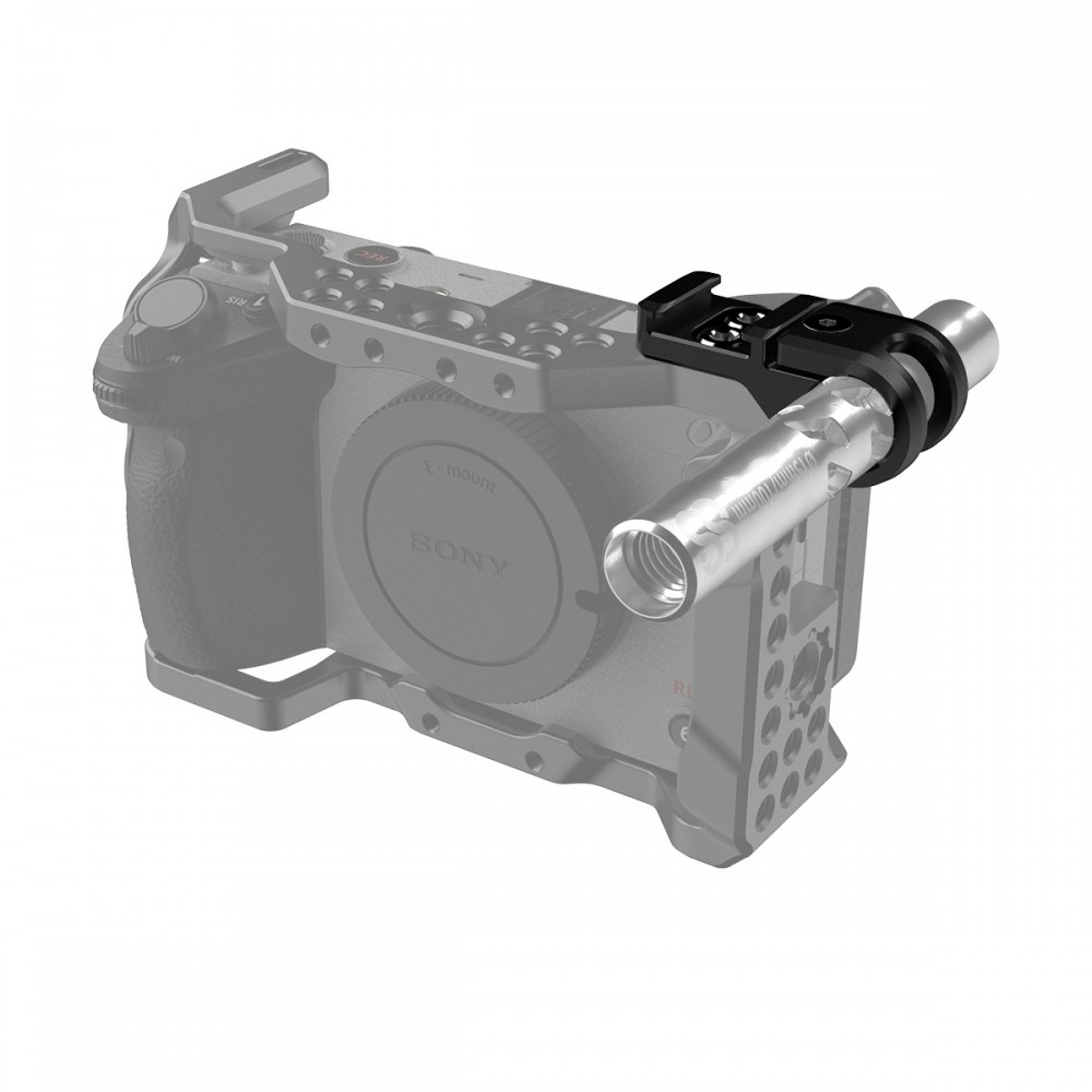 15mm Single Rod Clamp mit Cold Shoe für 8Sinn Sony FX3 / FX30 Cage 8Sinn - Hauptmerkmale:- Kompatibilität mit Sony FX3 und FX30-