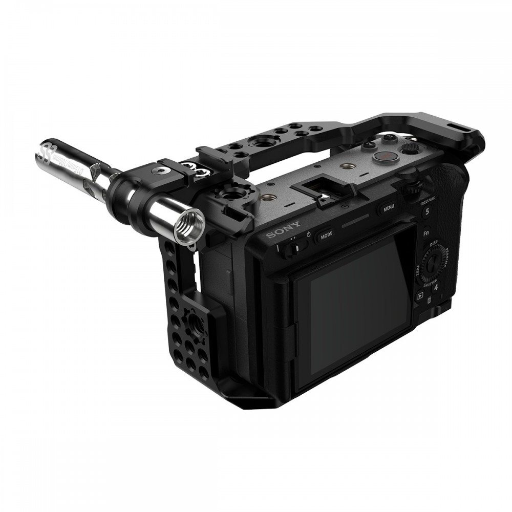 15mm Single Rod Clamp mit Cold Shoe für 8Sinn Sony FX3 / FX30 Cage 8Sinn - Hauptmerkmale:- Kompatibilität mit Sony FX3 und FX30-