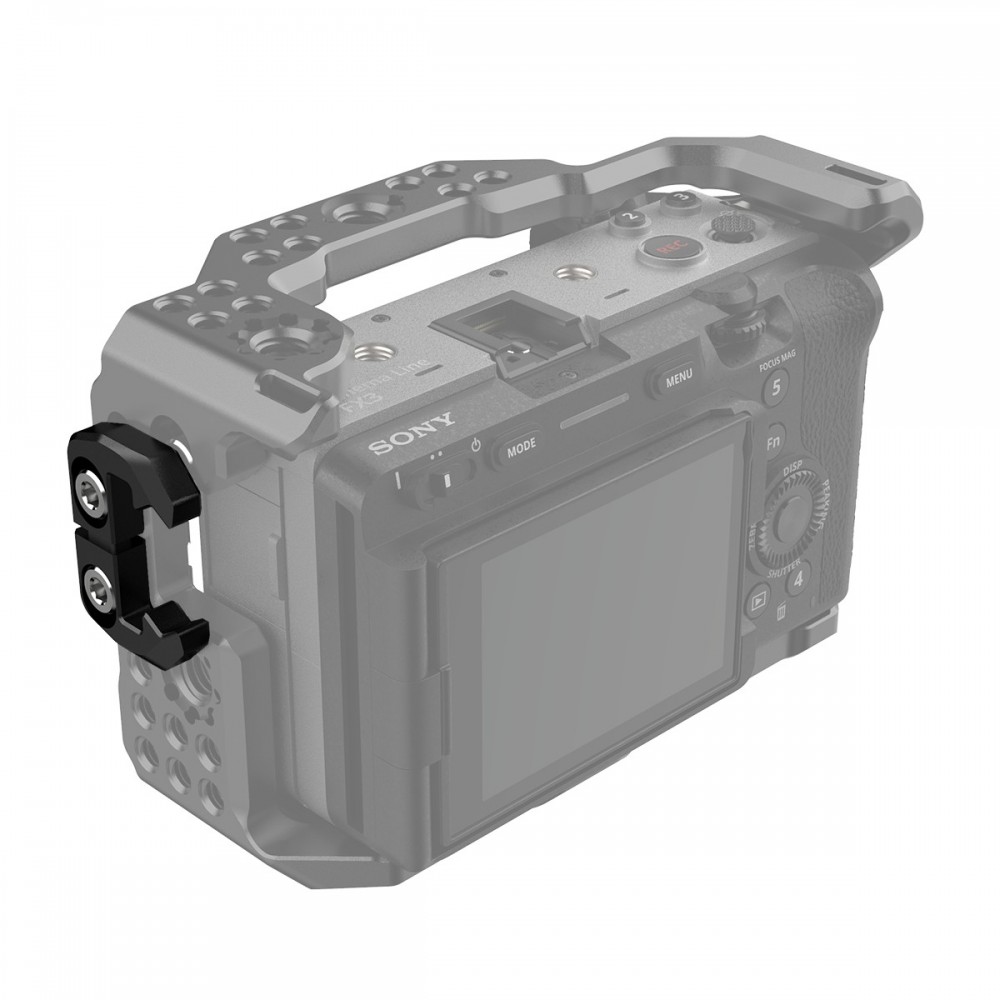 HDMI-KABELKLAMMER FÜR 8SINN-KÄFIG FÜR SONY FX3 / FX30 8Sinn - Hauptmerkmale:- Kompatibilität mit Sony FX3 und FX30- Zweiteilige