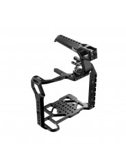 Käfig für Canon C70 V2 8Sinn - Hauptmerkmale:

4-teiliger Käfig (vormontiert)
2 Befestigungspunkte für den Käfig an der Kamera