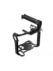 Cage for Canon C70 V2 8Sinn - Key features:

4-piece cage (pre-assembled)
2 points of cage-to-camera attachment (2xbottom screw)