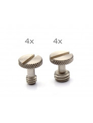 1/4" and 3/8" photographic screw - 8-piece set Slidekamera - 1