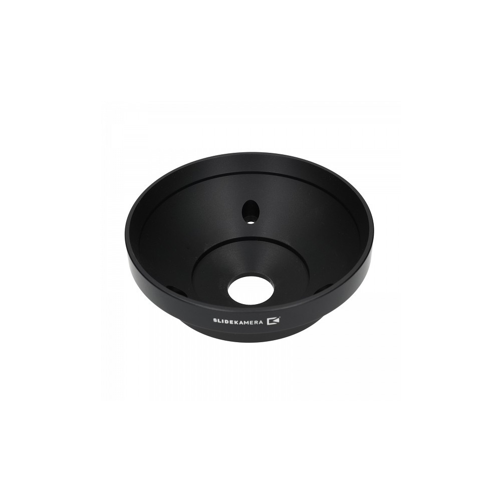 150mm High Hat Bowl Slidekamera - Color: BlackMaterial: Anodized aluminumSocket: 150mmWeight: 2,8 kg 2
