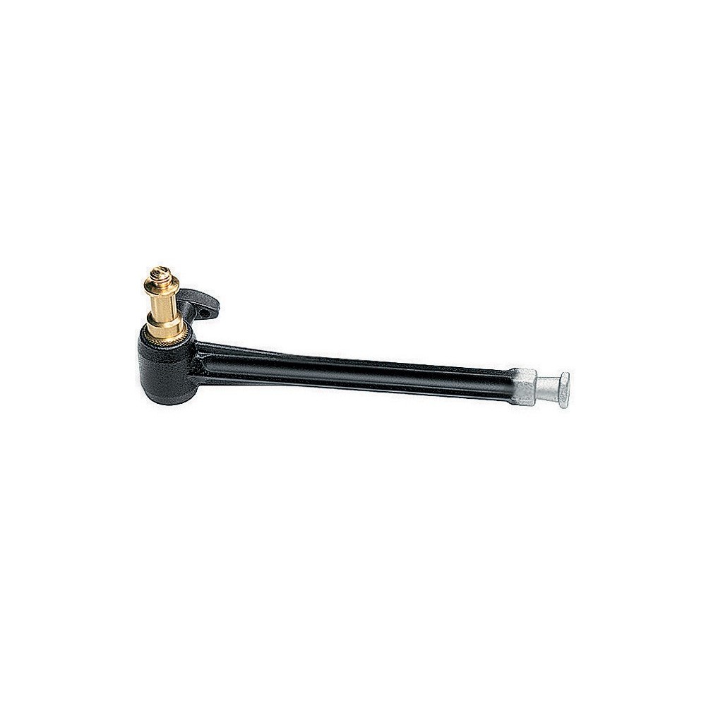 Extension Arm plugs into Super Clamp 035 socket 19.5cm Manfrotto - Includes 013 Double Ended Spigot, with 3/8 - 1/4'' threaded t