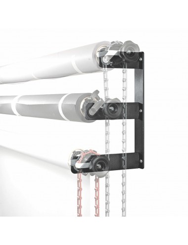 Background Paper Triple Hooks Manfrotto - Can be fixed to a wall with the supplied studs and screws
Easy Way to Hang Background 