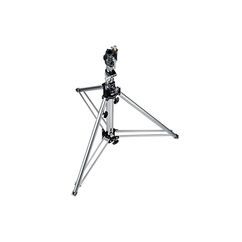 Follow Spot Stand Manfrotto - 
Heavy-duty follow on spot stand for location on studio work
Stable and secure with double leg bra