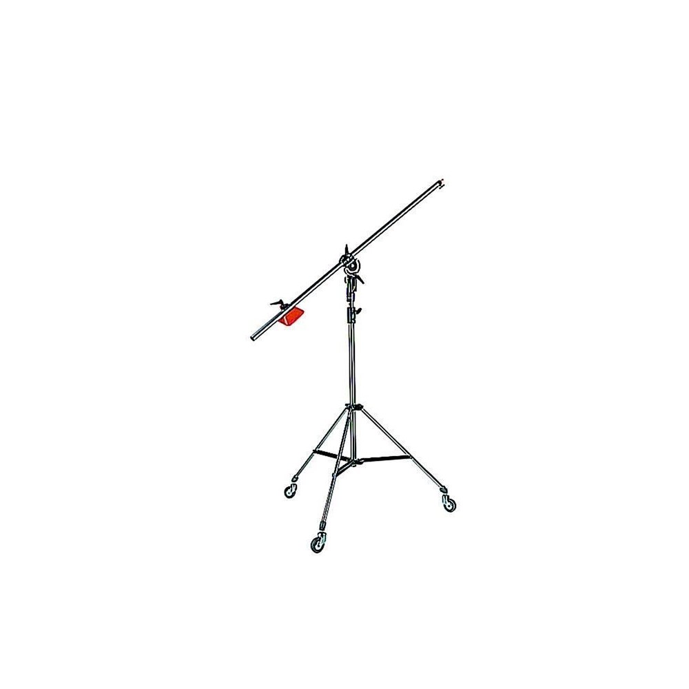 Light Boom 35 Schwarz A25 Schwarz Manfrotto - 
Professionelles Schwerlast-Lichtstativ für Location oder Studio
Doppelt