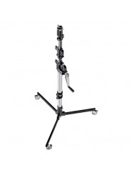 Low Base 3-Section Wind Up Stand Manfrotto - Geared centerpost steel stand
Provided with one levelling leg for stability on unev