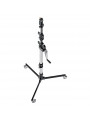 Low Base 3-Section Wind Up Stand Manfrotto - Geared centerpost steel stand
Provided with one levelling leg for stability on unev