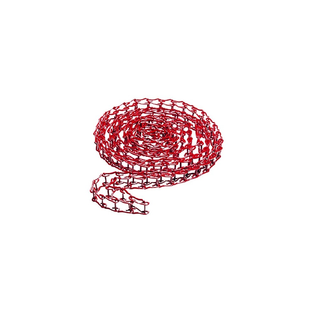 Rote Kette aus expandiertem Metall Manfrotto - 1 m zusätzliche Kette für Expan 046 Gesamtlänge 3,5m Farbe: Rot Wiegt 0,6 kg 1