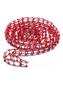 Rote Kette aus expandiertem Metall Manfrotto - 1 m zusätzliche Kette für Expan 046 Gesamtlänge 3,5m Farbe: Rot Wiegt 0,6 kg 1