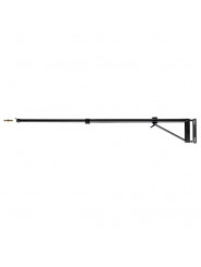 Black Wall Boom (Stand Not Included) Manfrotto - Two sections boom, max extension 2,1m (82,6in)
Wall mounted boom, allows 180° p