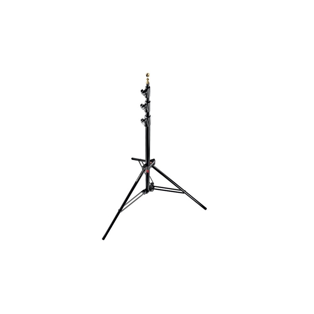 Master Lighting Stand, Aluminium, Air Cushioned, Black Manfrotto - 
Compact 4 section stand with 3 risers supporting up to 9kg
I