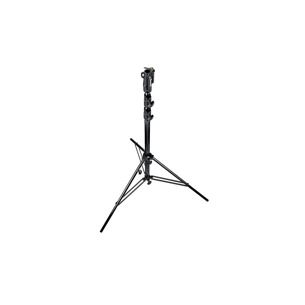 Heavy Duty Stand, Black, Black Steel Manfrotto - Professional lighting stand for studios or outdoor use
Double-braced leg base f