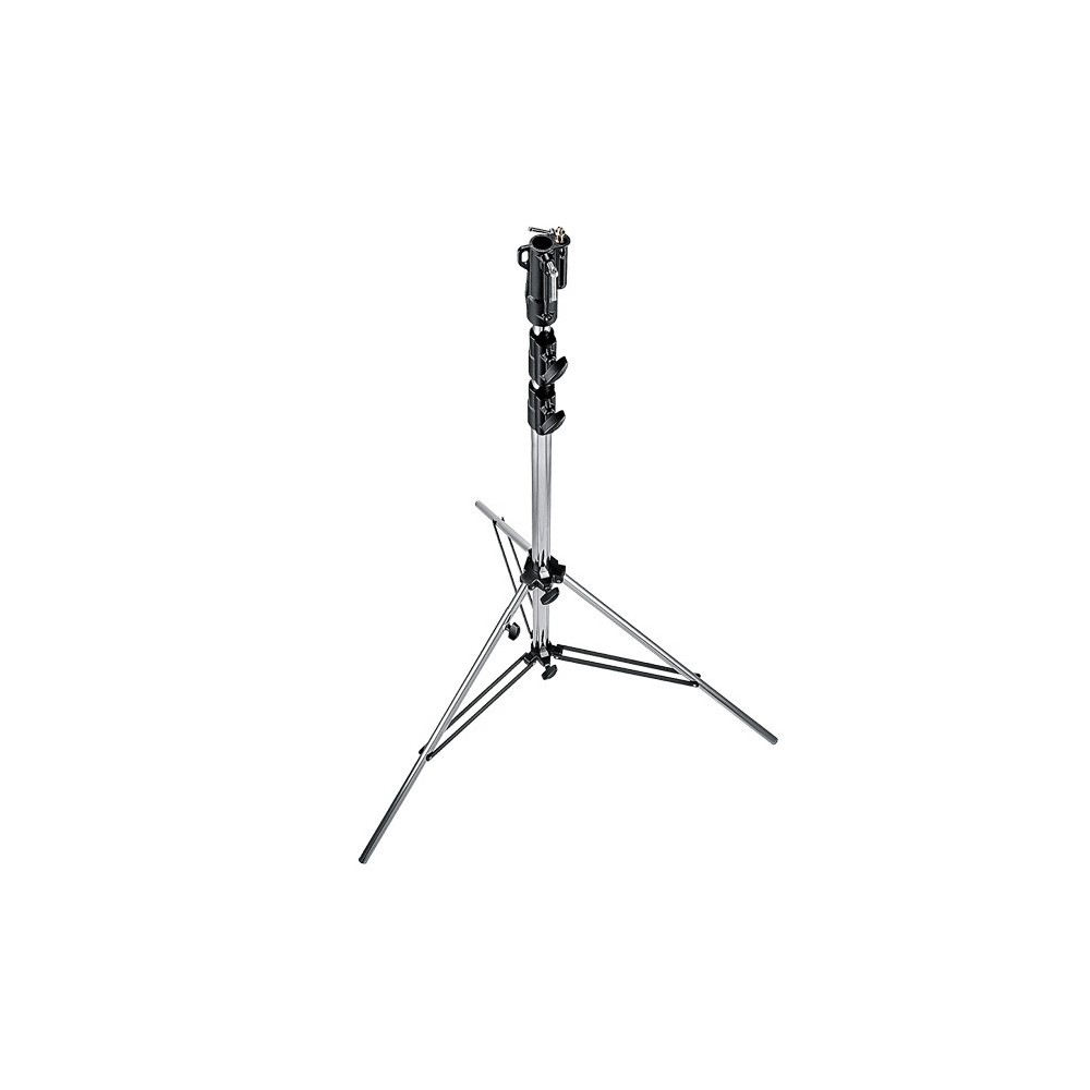 Heavy Duty Stand Manfrotto - 

Double-braced legs for added stability
Universal head type with 28mm socket and 16mm stud
Levelli