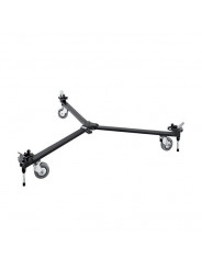 Basic Dolly Manfrotto - Designed for light and medium weight tripods
Sure-lock feature that raises the wheels free of the ground