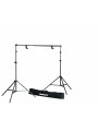 Background Support Kit, Bag and Spring Clamps Manfrotto - Background support for paper rolls and fabric backgrounds
Complete wit