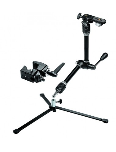 Magic Arm Kit mit Basis, Superklemme und Halterung Manfrotto - Professional Magic Arm Kit
Überlegene Konstruktion für maximale