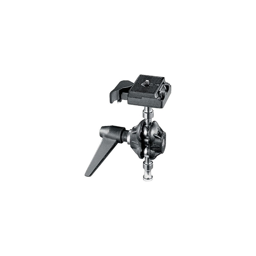 Tilt-Top Head With Quick Plate Manfrotto - Extremely versatile camera support for compact and 35mm cameras
Supplied with quick r