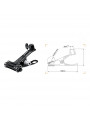 Spring Clamp clamps on to bars up to 40mm Manfrotto - Flexible clamp tripod with multiple attachment options
Securely clamps ont