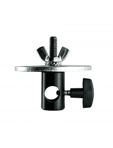 16mm Buchsenadapter 3/8'' mit Tellerdurchmesser 80 Manfrotto - 5/8'' (16mm) Stativadapter, 3/8'' (9,5mm) Schraube
3,2'' (80mm)