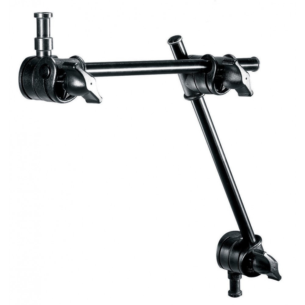 Single Arm 2 Section Manfrotto - Payload 1,5Kg (3,3 lb) at full extension
Very lightweight, weighs less than 0,5 Kg (1lb)
Two se